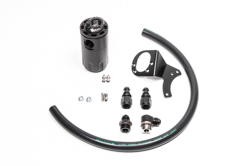 Ford Mustang Oil Catch Can Kit - Radium Engineering - Fluid Lock - `11-`17 Ford Mustang Oil Catch Can Kit - Radium Engineering - Fluid Lock - `11-`17